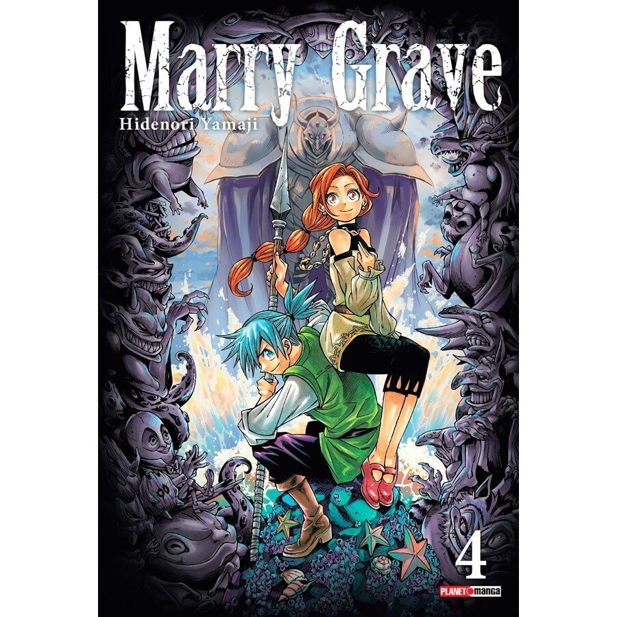 Capa do livro Mangá - Marry Grave - 4 - Novo/Lacrado - Editora Panini -