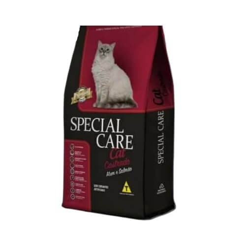 Ração Special Care Cat Gatos Castrados Atum e Salmão 20kg