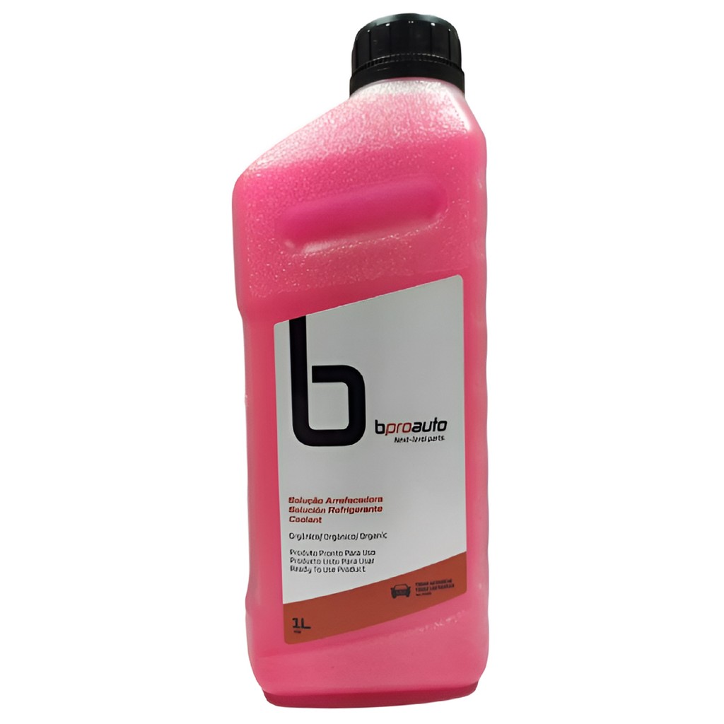 Aditivo Radiador Bproauto Orgânico Pronto Uso Rosa 1 Litro