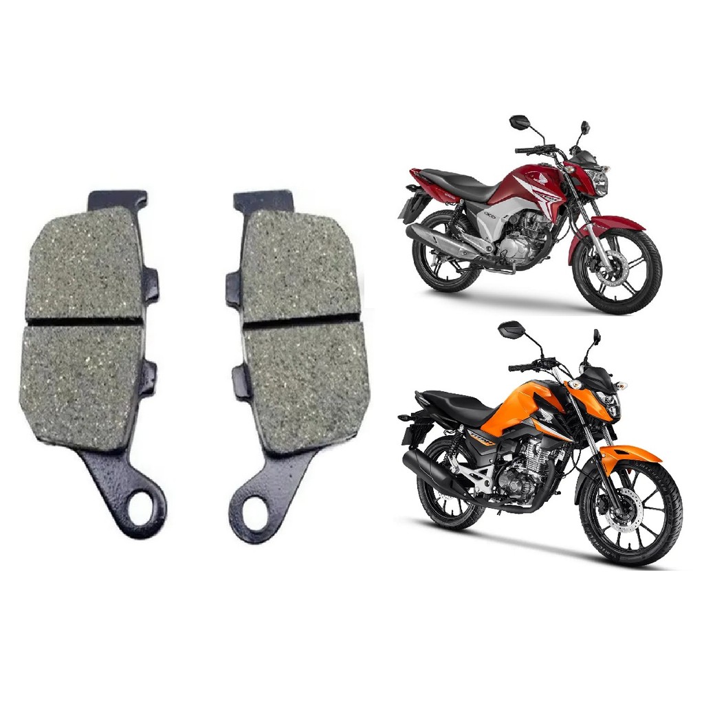 PASTILHA DE FREIO TITAN160 2016 A 2017 CBS TITAN 150 2014 A 2015 CBS SPEC