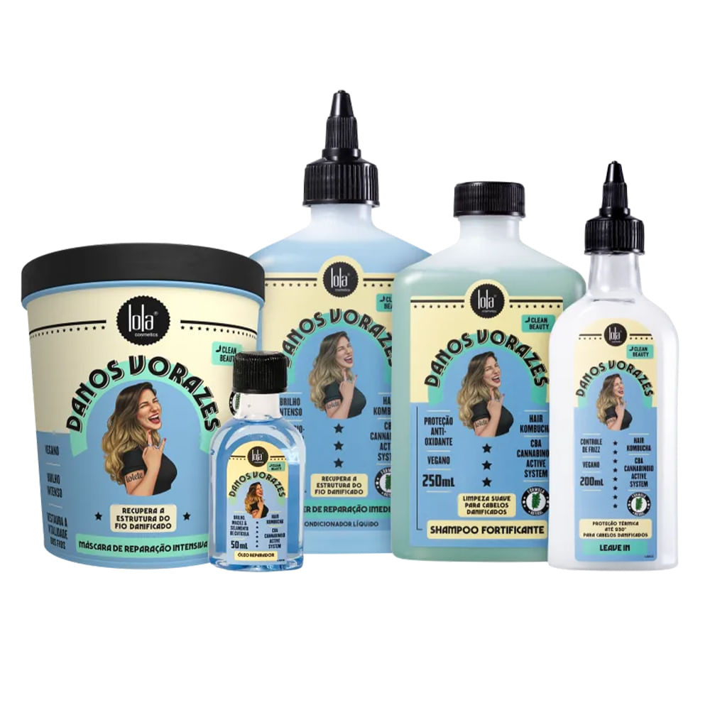 Kit Lola Cosmetics Danos Vorazes - 5 Produtos - Beauty