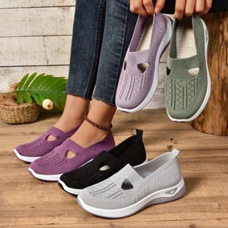 Calçados Esportivos Femininos Respiráveis Sapatos Casuais Para Caminhada em Oferta na Shopee