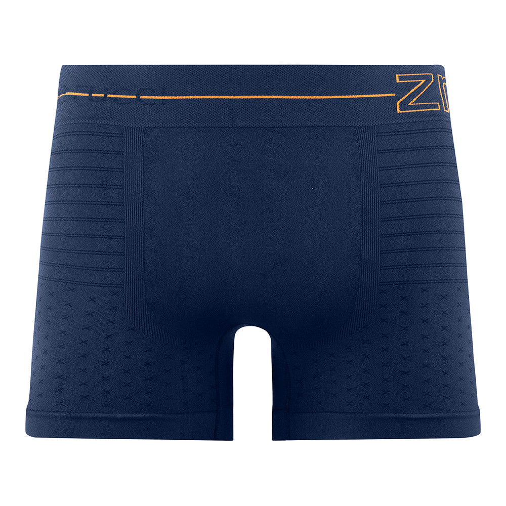 Imagem Cueca Boxer Jacquard sem Costura Navy Zee Rucci