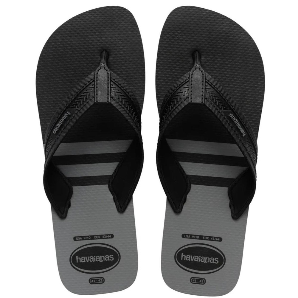 Chinelo Havaianas City Basic Fc Masculino - Preto e Cinza em Oferta na Shopee