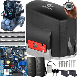 Motor Portão Deslizante 600kg 7s 1/3hp Kdz Fit Turbo Connect 3m Cremalheira Garen em Oferta na Shopee