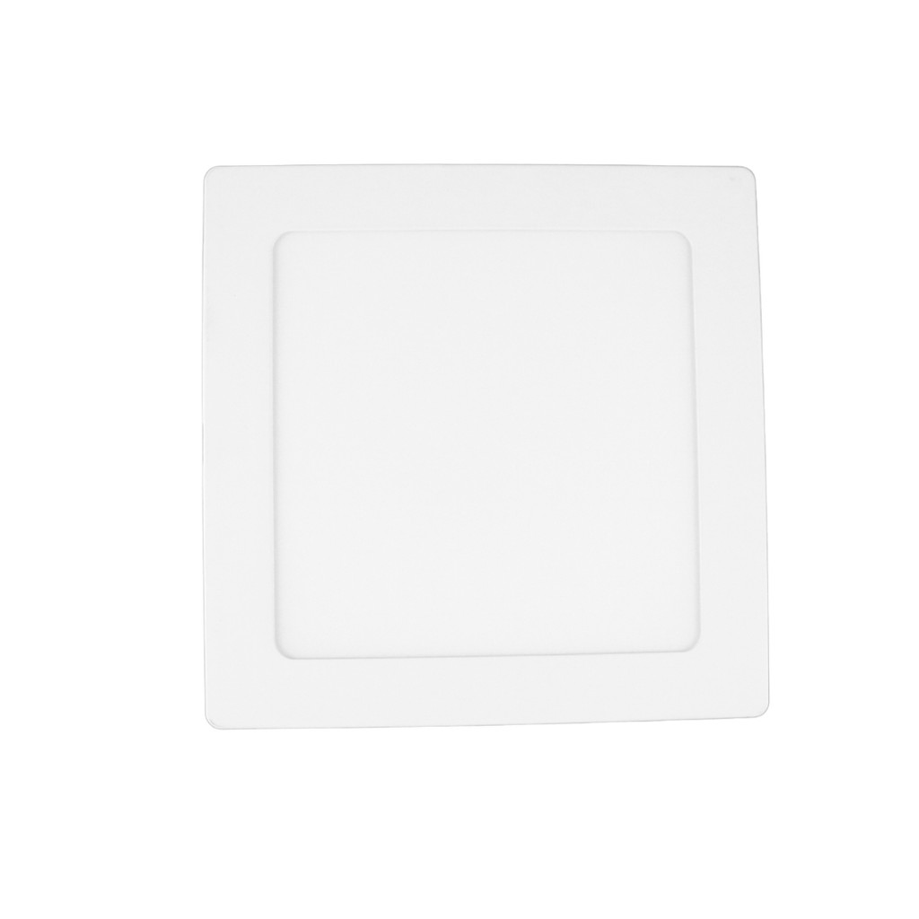 KIT6-Plafon LED Embutir 12W Branco Quente 3K Acab Branco Biv