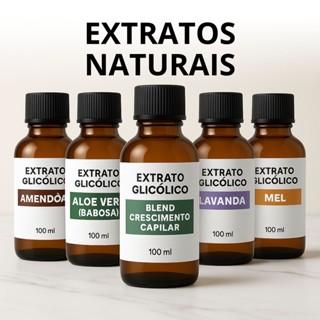 Extrato Glicólico Para Cosméticos Shampoo Sabonetes Condicionador Hidratantes Cremes 100ml em Oferta na Shopee