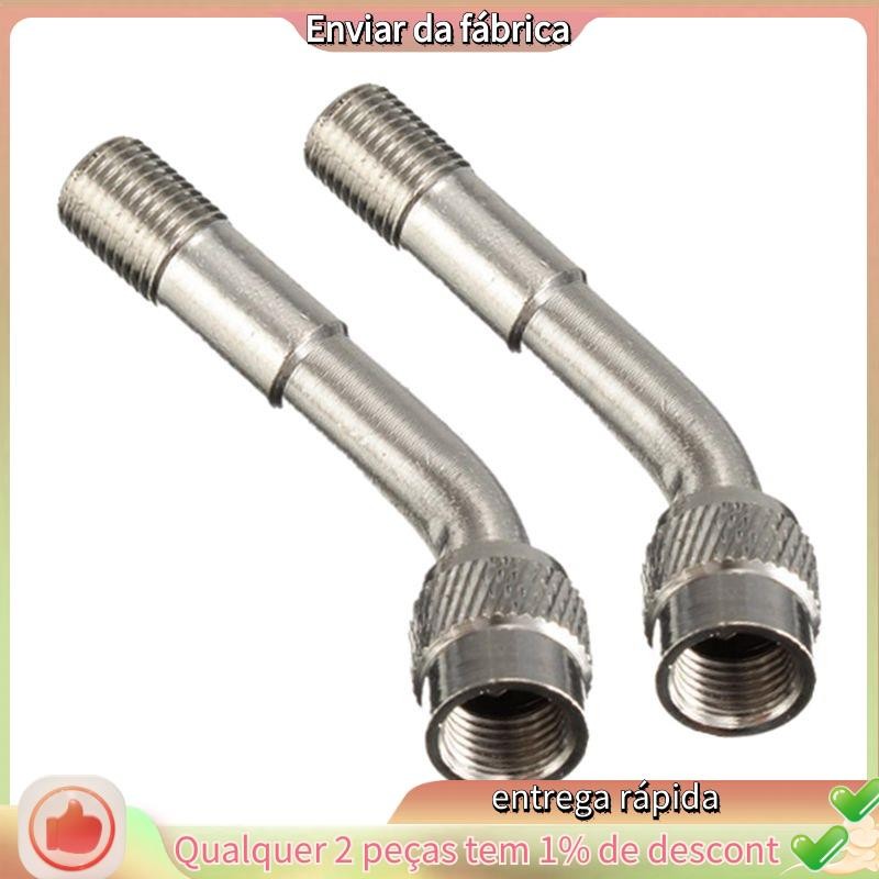 Adaptador De Extensão De Válvula De Pneu , 2 Peças , Extensor De Haste De Carro De Motocicleta , 135 Graus