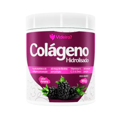 Colageno Hidrolisado + Biotina + Amora 300G - Videira 7