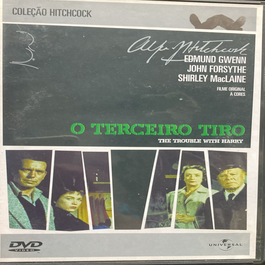 DVD DVD O Terceiro Tiro (1955) editora Alfred Hitchcock