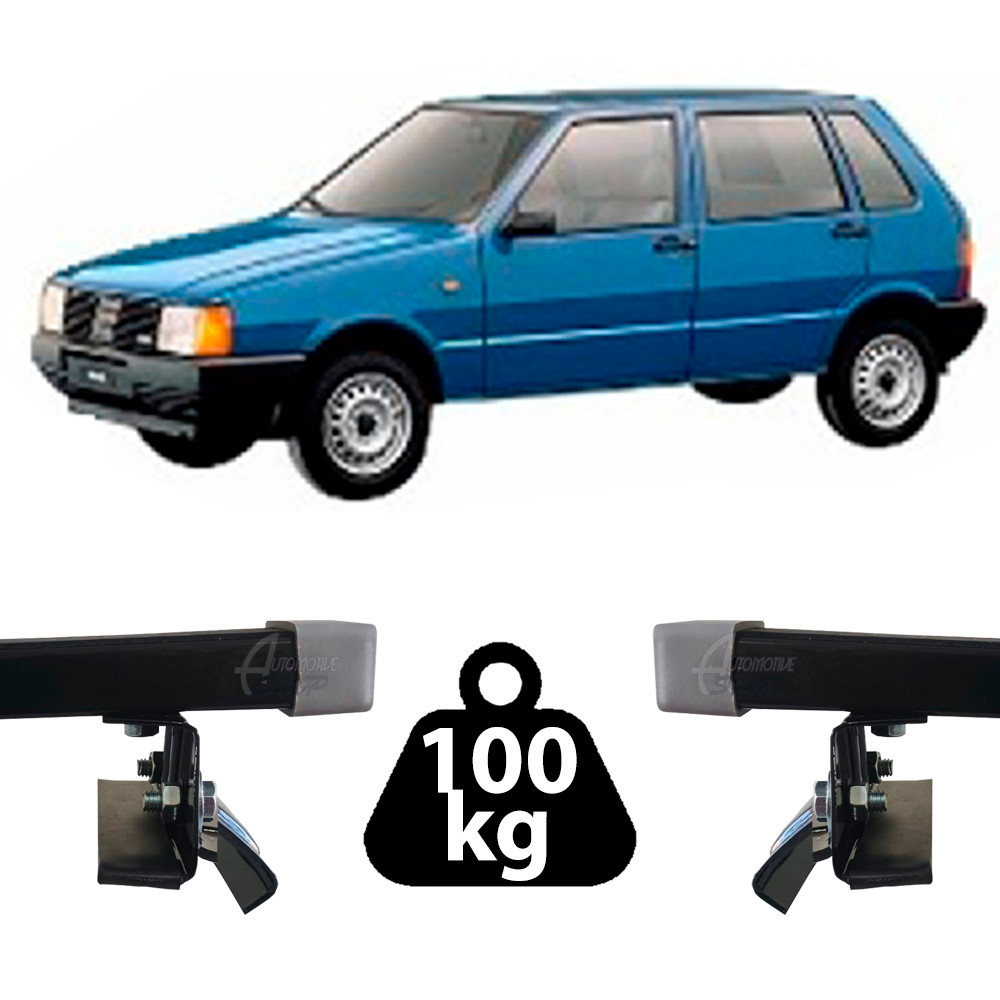Rack Teto Resistent Sport Fiat Uno 84 até 2014 4pt 226 100kg