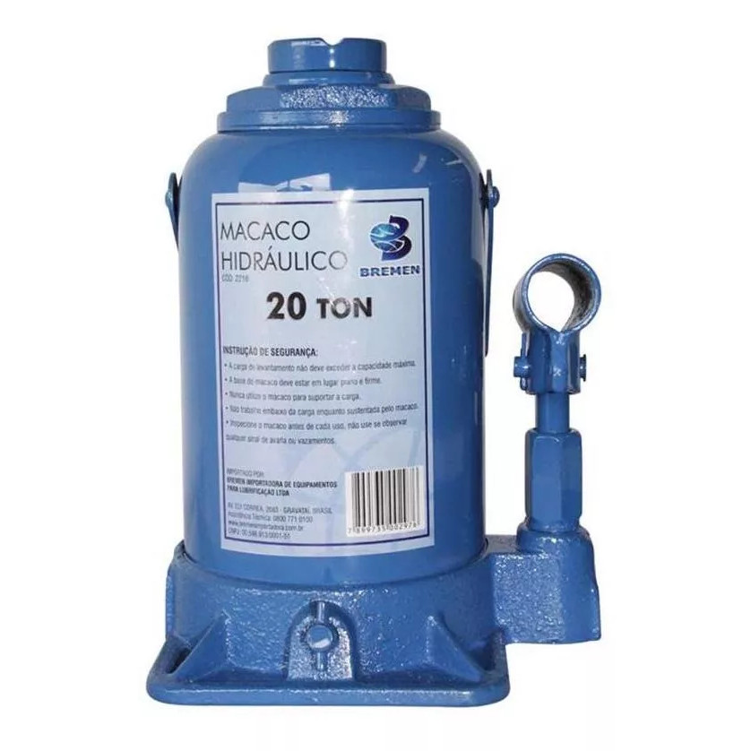 MACACO HIDRAULICO MANUAL 20T TIPO GARRAFA 2218 BREMEN