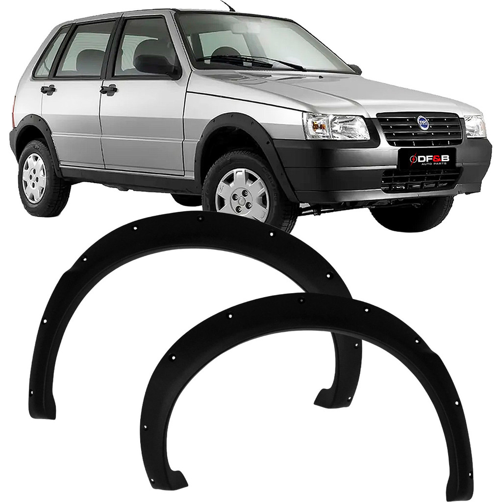 Moldura Paralama Dianteiro Uno Way 2004 2005 2006 2007 2013