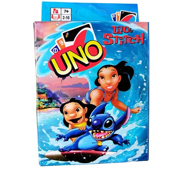 UNO STITCH JOGO DE CARTAS UNO LILO & STITCH