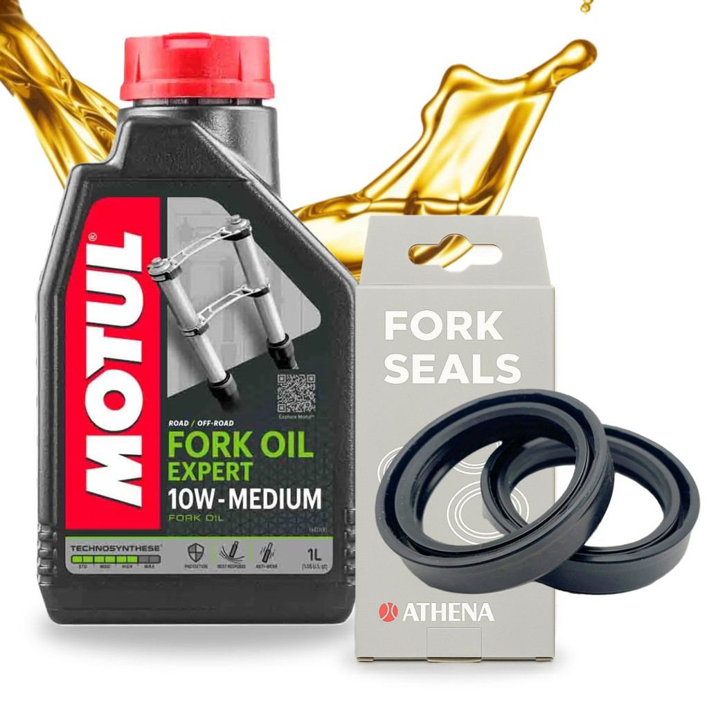Óleo Suspensão Bengala Fz6 600 / Xj6 / Yzf R6 Motul Fork Oil 10w + Retentores