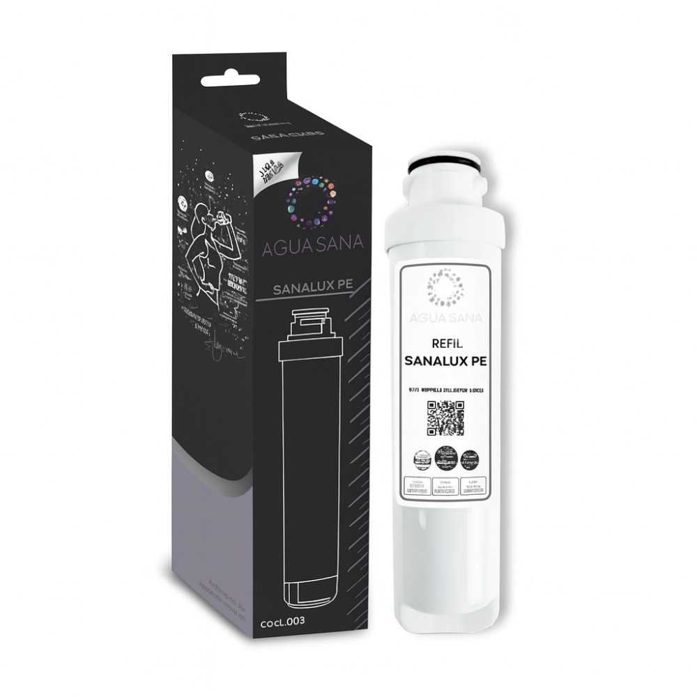 Refil Sanalux PE 003 - Água Sana Compatibilidade:  Electrolux PE10B e PE10X em Oferta na Shopee