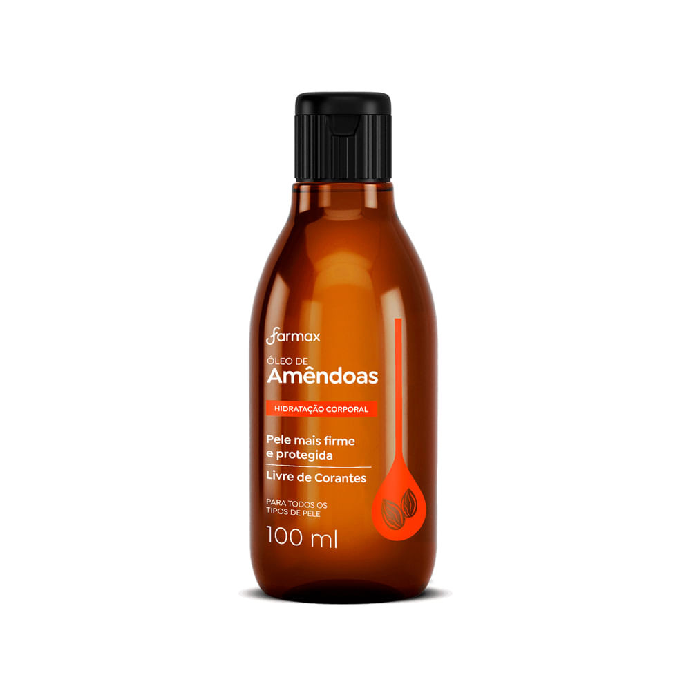 Óleo Capilar E Corporal Farmax Amêndoas 100ml - Beauty