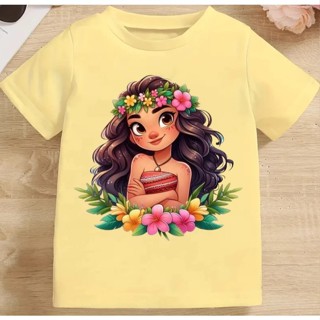camiseta camisa infantil ,filme, moana, algodão em Oferta na Shopee