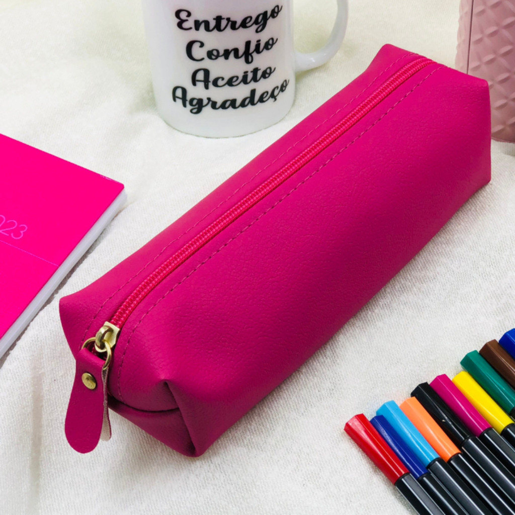 1 Estojo Estojos Escolar Liso Simples 1 Divisórias Multiuso Universal Vários Modelos em Oferta na Shopee