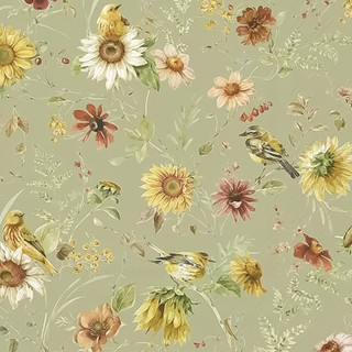 Guardanapo para Decoupage Ihr 33x33 Folhas de Girassóis com 2 Unidades