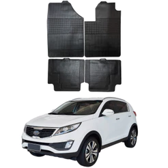 Tapete Kia Sportage 2011 A 2016 Stratus 100% Borracha Borcol