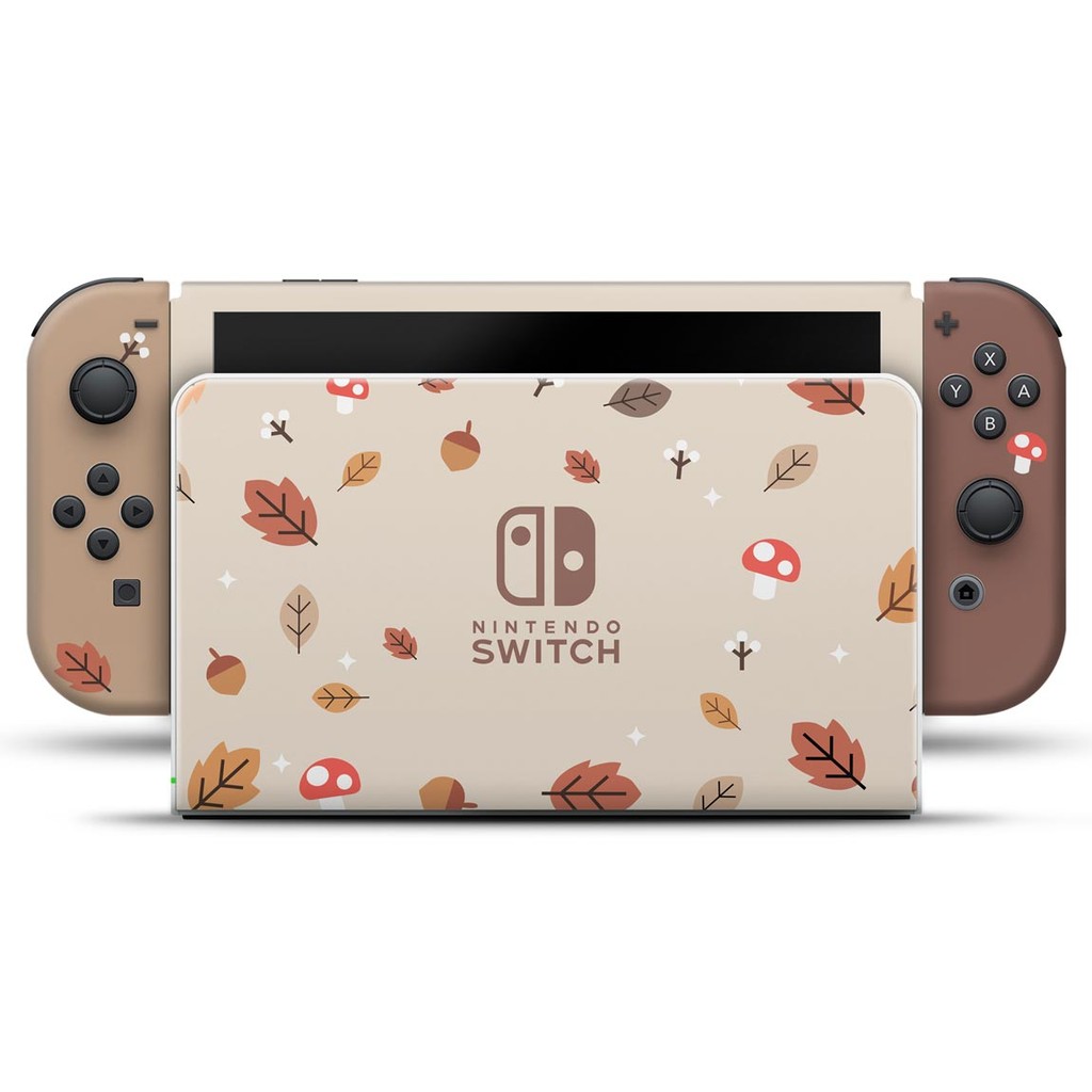 Skin Anti-Rage Nintendo Switch Oled Adesivo - Outono