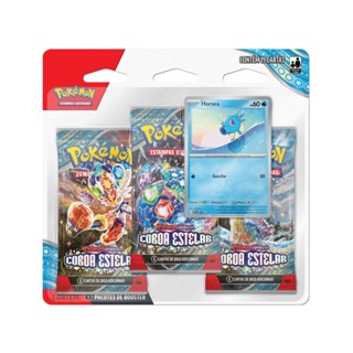 Blister Coroa Estelar Porygon2 Horsea Pokémon Tcg Copag em Oferta na Shopee