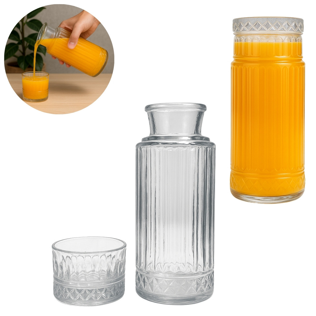 Moringa 810ml Vidro Utilidades Cozinha Água