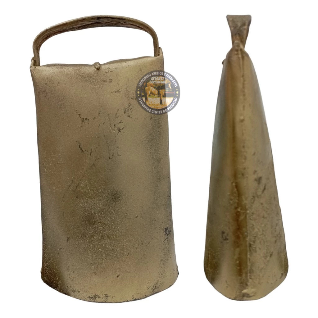 10 chocalho 20cm de metal Cincerro Boi Vaca carneiro Grande Pe de Serra
