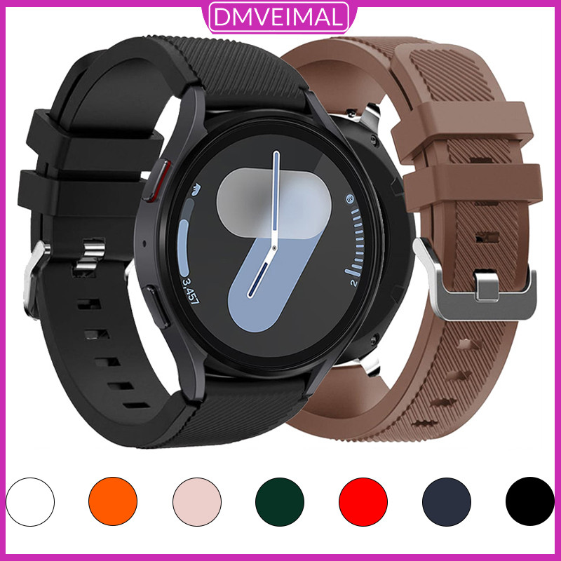 Pulseira De Silicone 22mm 20mm Para Relógio Smartwatch Samsung Watch/Huawei GT 6 5 Pro/Amazfit/Garmin/Xiaomi/Redmi Watch em Oferta na Shopee