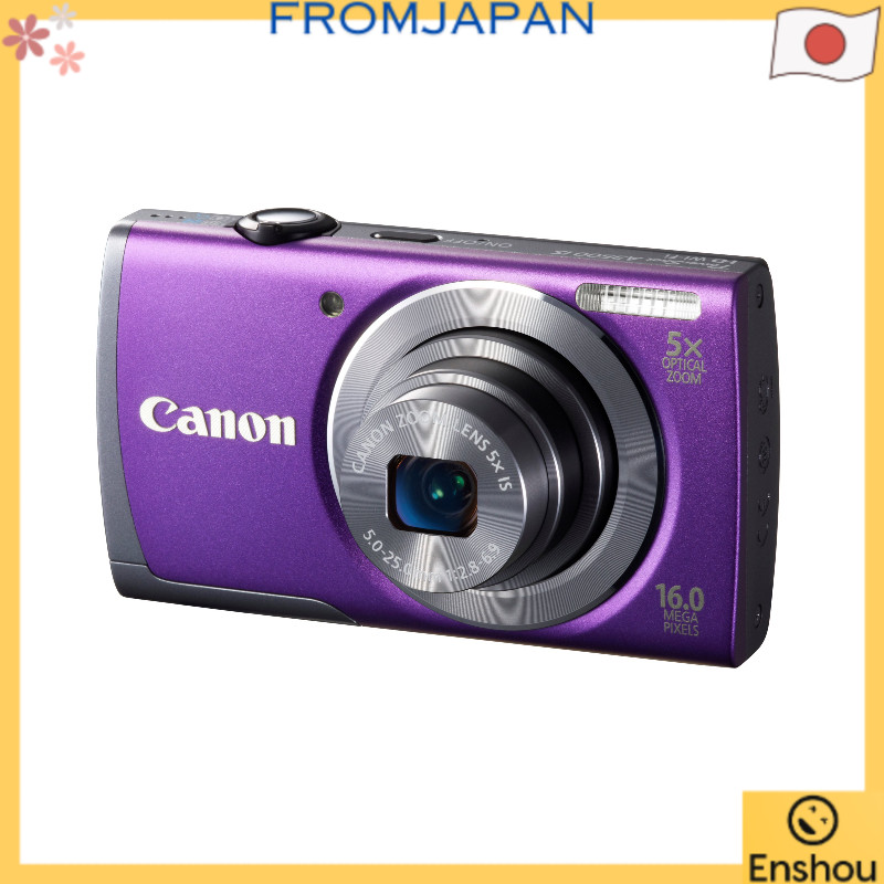 [USED][Direct from japan][USED ITEMS]Canon Camera Digital PowerShot A3500 IS (Roxo) Grande Angular 28mm Zoom Óptico 5x