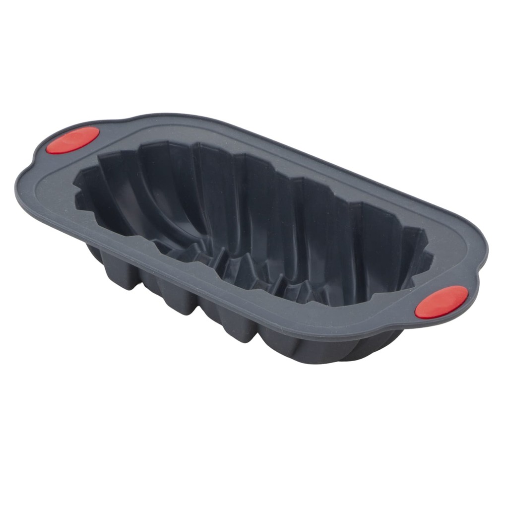Forma de Bolo ou Pão 3D Canelado Trançado  Silicone  Assados Livre BPA