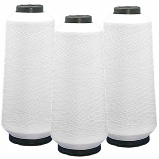 Fio De Poliéster Para Overlock Cone C/ 300g - Kit 3 Unidades branco em Oferta na Shopee