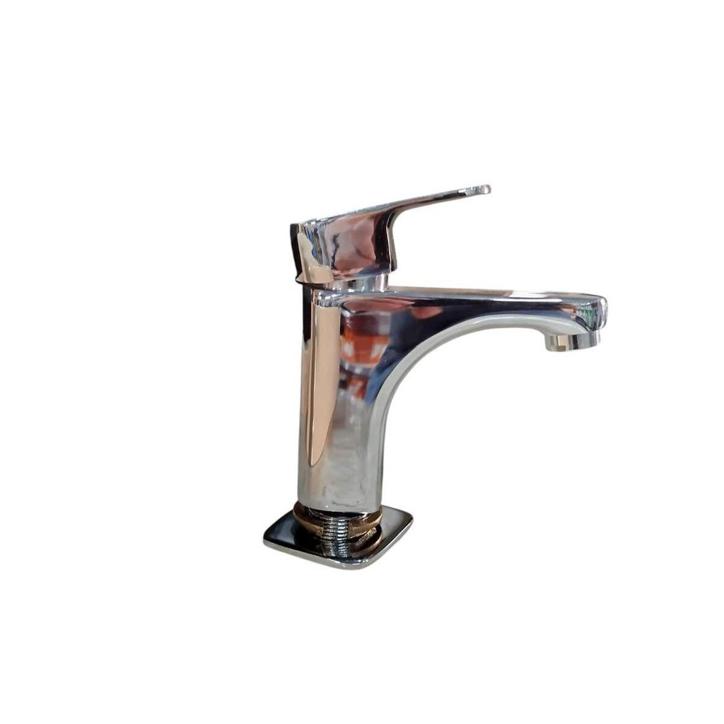 Torneira Kely Monocomando Para Lavatório Baixa Cromada Banheiro Pia Mesa Luxo Quente Fria 4486 92