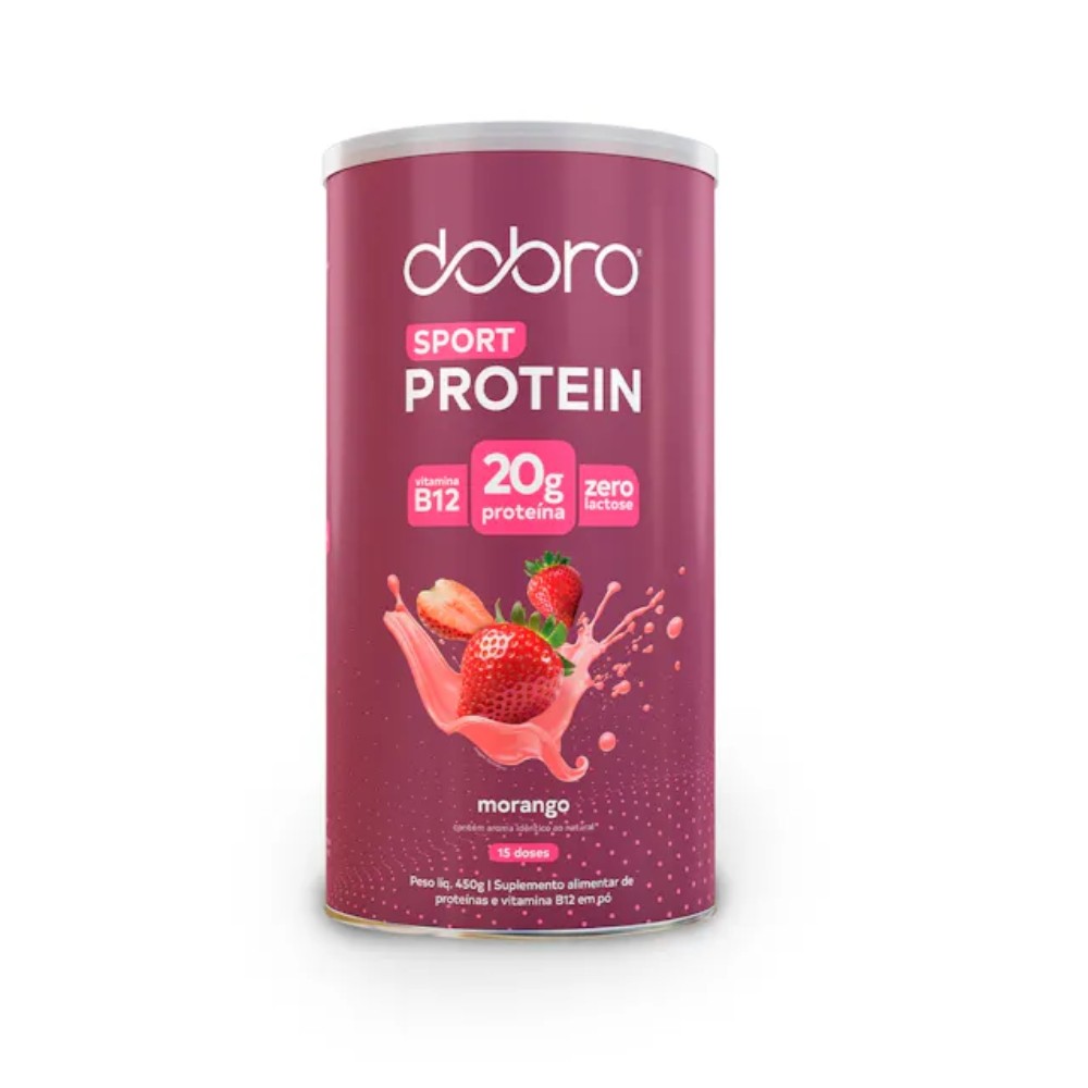 Sport Protein Lata 450g - Dobro em Oferta na Shopee