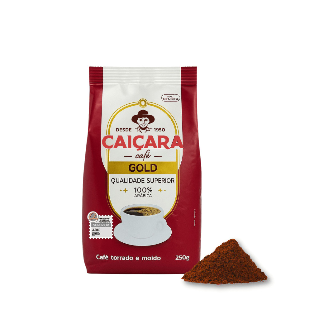 Café Caiçara Gold em pó - 250g (Pouch)