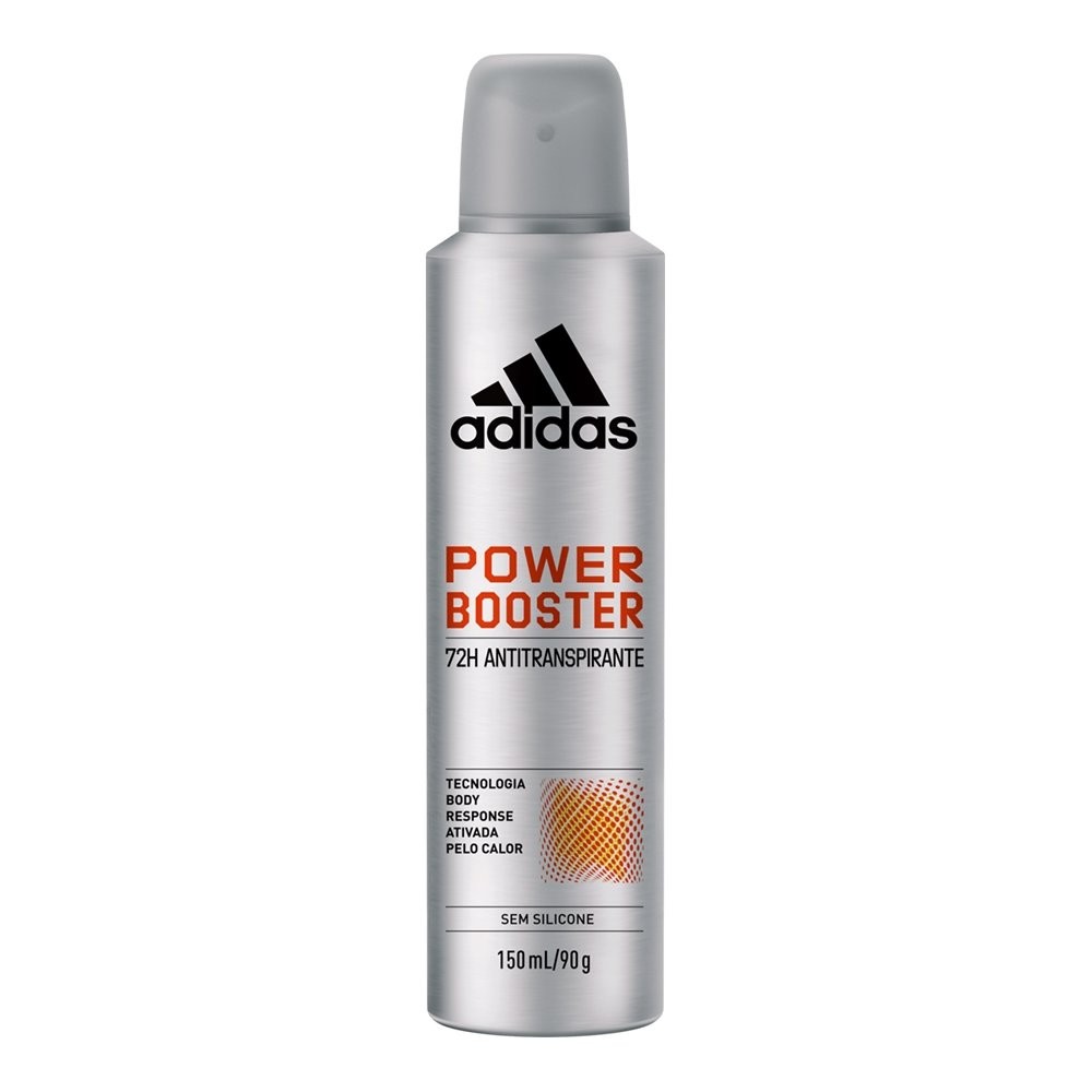 Desodorante Adidas Aerossol Antitranspirante Masculino Power Booster 150ml