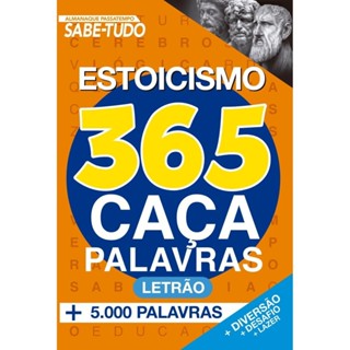 Almanaque Passatempo Sabe-Tudo 365 Caça-Palavras - Estoicismo em Oferta na Shopee
