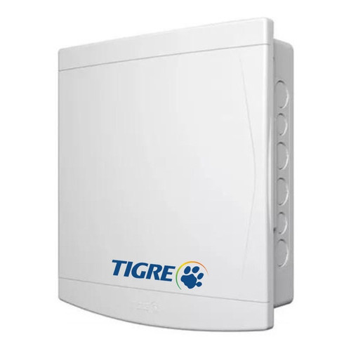 Quadro Distribuição Embutir 18/24 Disjuntores Branco Tigre