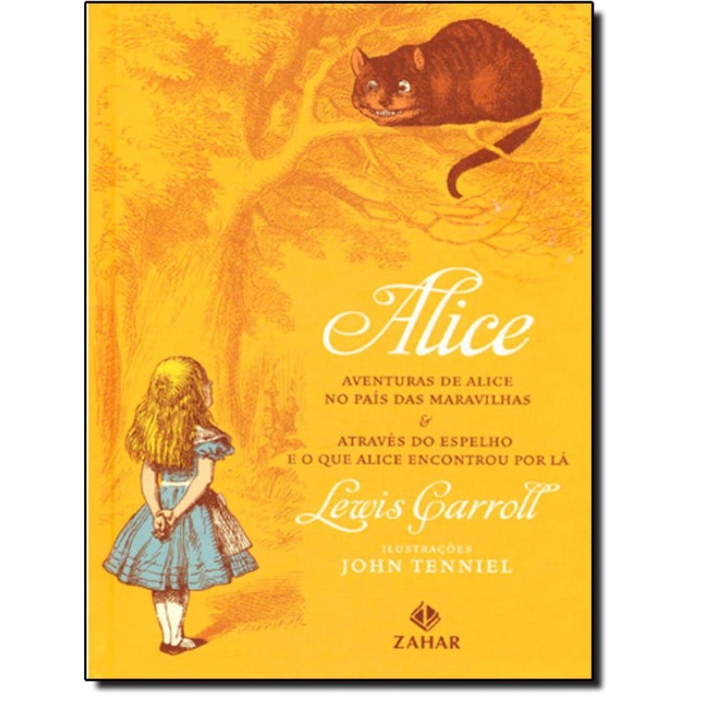 Livro - Alice - Aventuras De Alice No Pais Das Maravilhas & Atrave