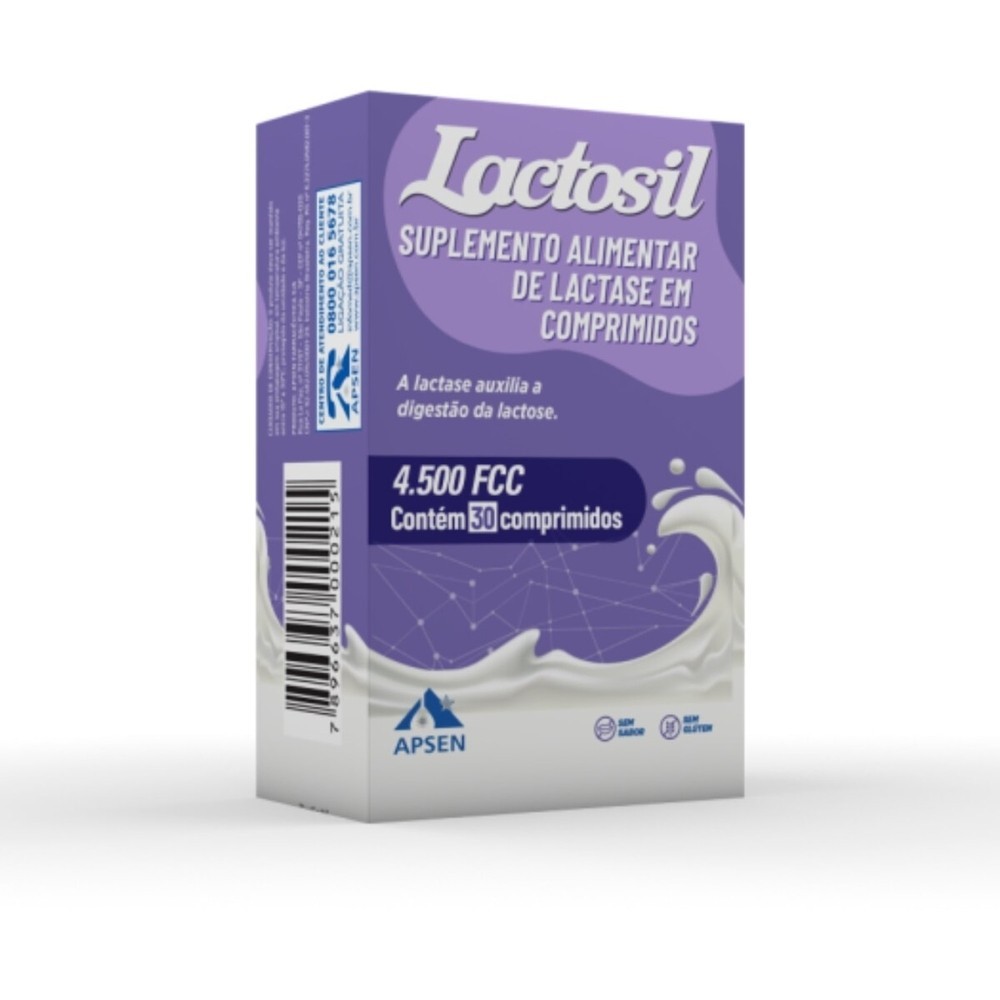 Lactosil 4.500 FCC 30 Comprimidos - Health