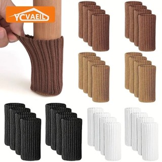 24pcs cadeira meias pés móveis malha piso protetores antiderrapante almofadas tabela silenciosa capas G1MF