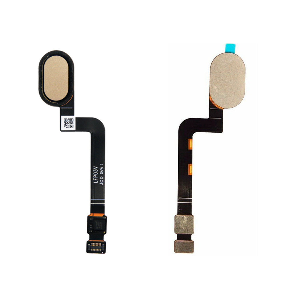 Botão Flex Home Para Moto G5 Plus Para Moto G5s Cor Dourado
