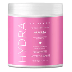 Máscara Hidratação Tratamento Creme Cabelos Secos Hair Care Hydra Jacques Janine 400g