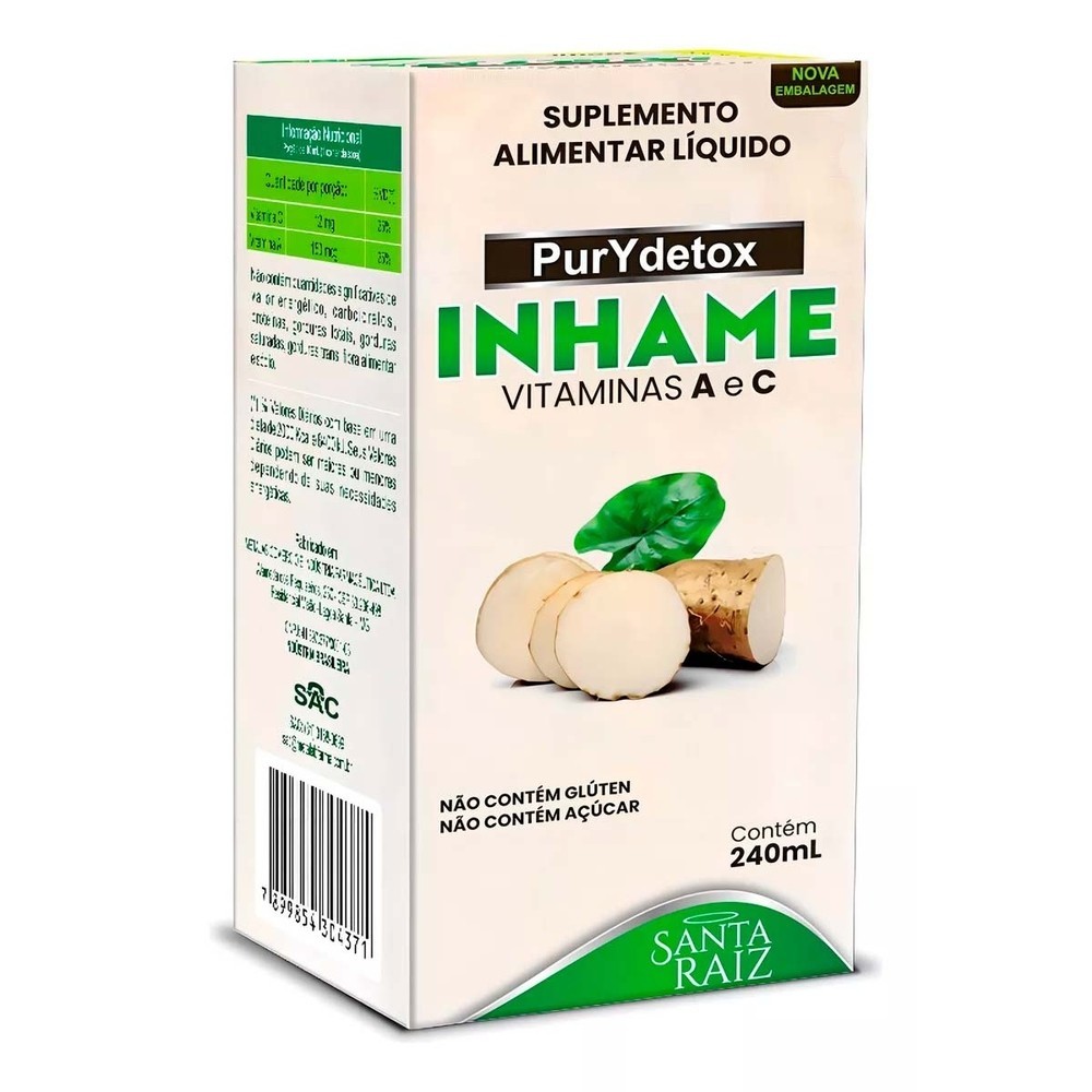 Elixir de Inhame 240 ml em Oferta na Shopee