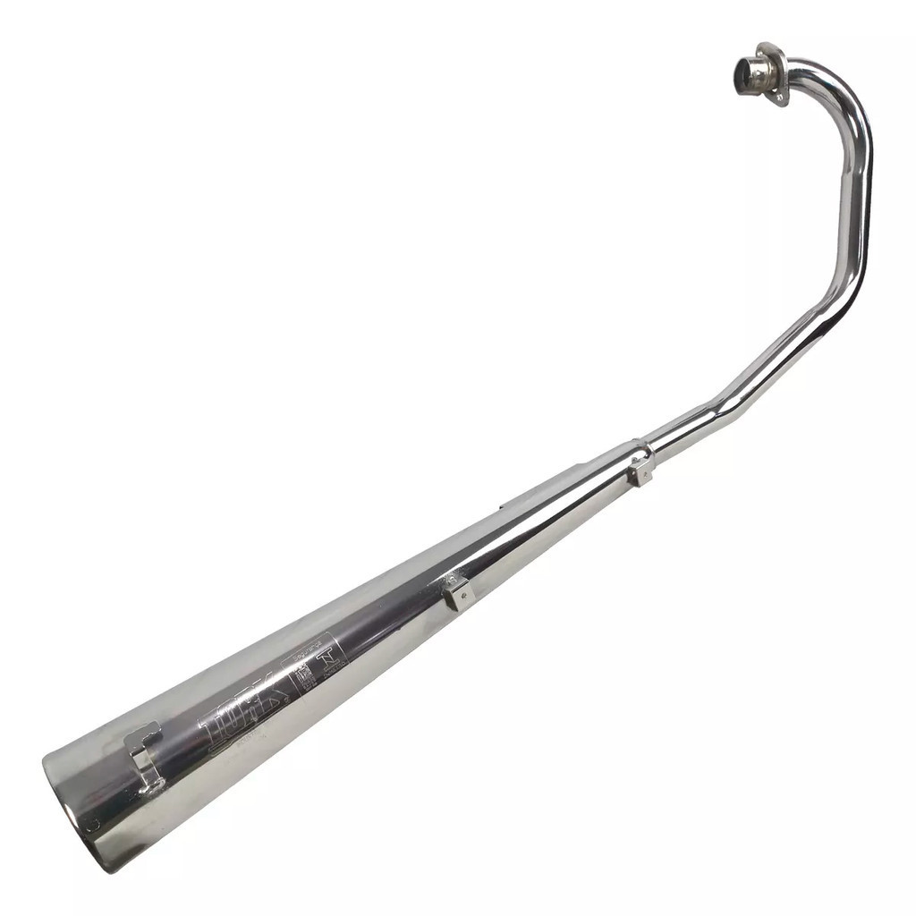 Escapamento Cromado Modelo Original CG Titan 150 2004/2008 KS ES em Oferta na Shopee