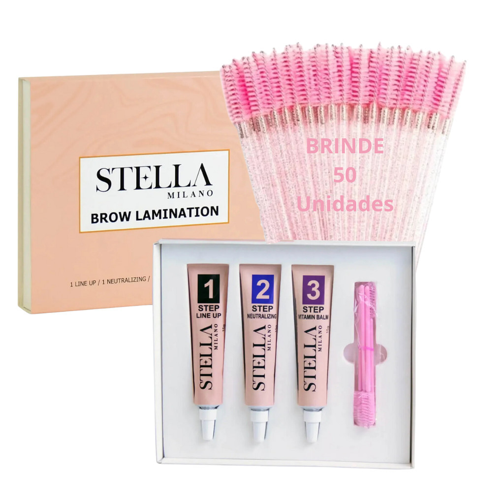 Kit Brown Lamination Lash Lifiting Stella Milano