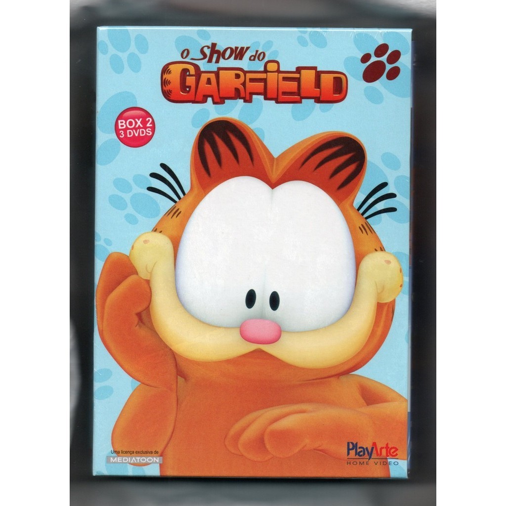 O Show Do Garfield 3 DVDs Box 2
