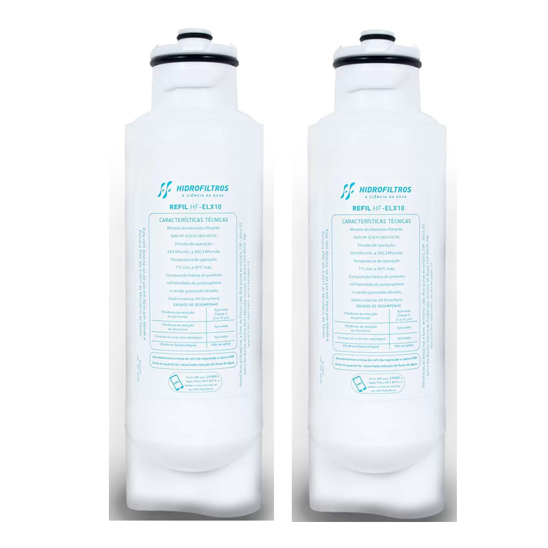 2 Refil Filtro Electrolux Pa10n Pa20g Pa25g Pa30g Pa40g
