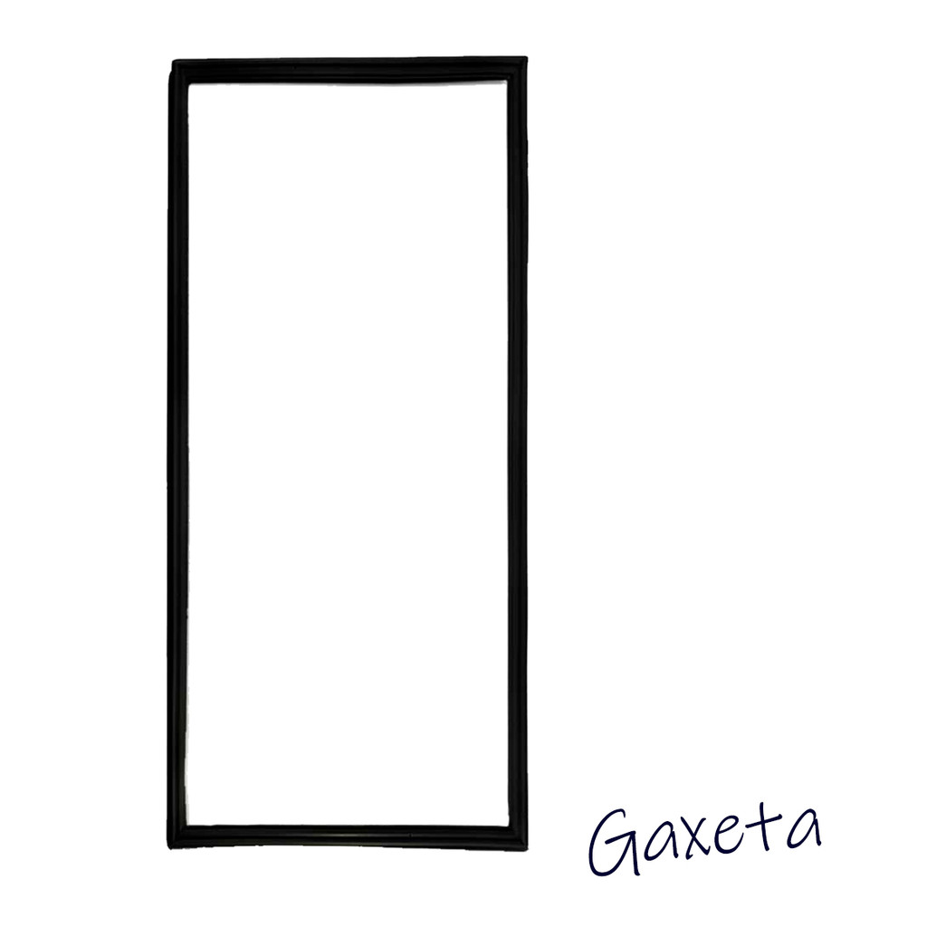 Gaxeta Borracha Preta Cervejeira Geladeira Expositor Metalfrio Vb40 Vn50 Nova Original 145X65cm